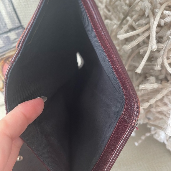 CHANEL⭐️Black Quilted Leather Diamond Stitched Continental Flap Wallet w/ COA⭐️ - Picture 12 of 13